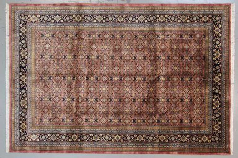 Handmade Indo Herati 8.1x11.11