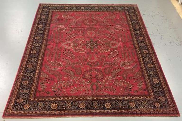 Beautiful Handmade Indo Sarouk 9.9x13.11