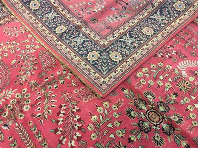 Beautiful Handmade Indo Sarouk 9.9x13.11