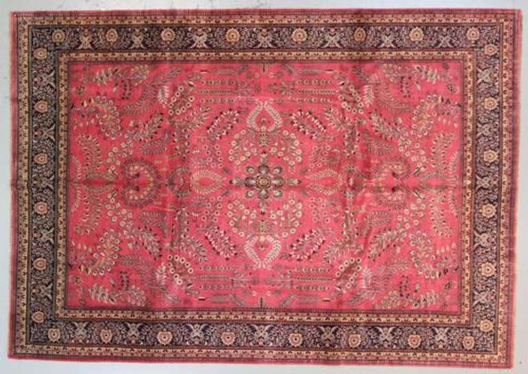 Beautiful Handmade Indo Sarouk 9.9x13.11
