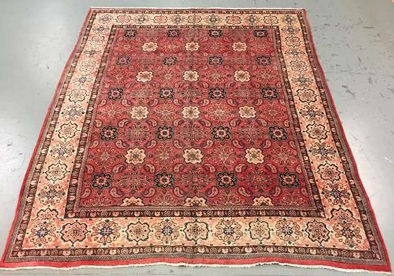 Handmade Persian Mahal 9.3x12.10