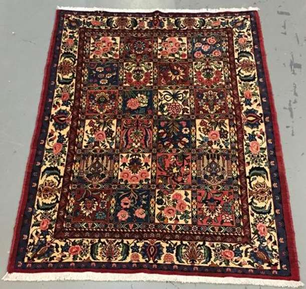 Handmade Persian Bakhtiari 4.5x6.5