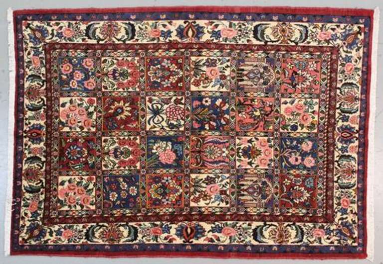 Handmade Persian Bakhtiari 4.5x6.5