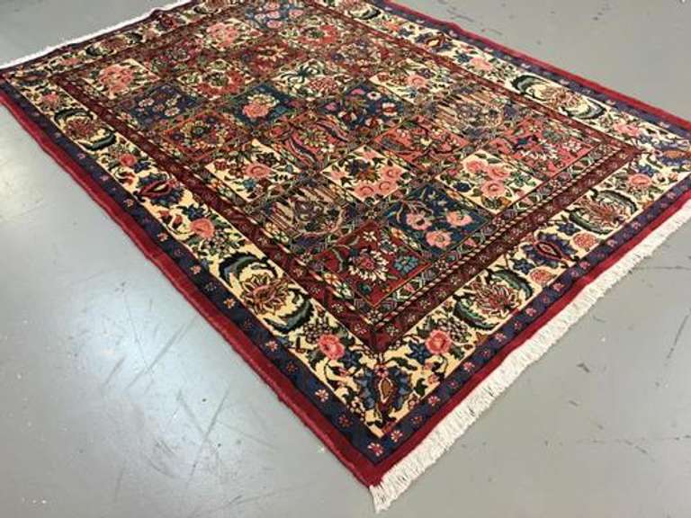 Handmade Persian Bakhtiari 4.5x6.5