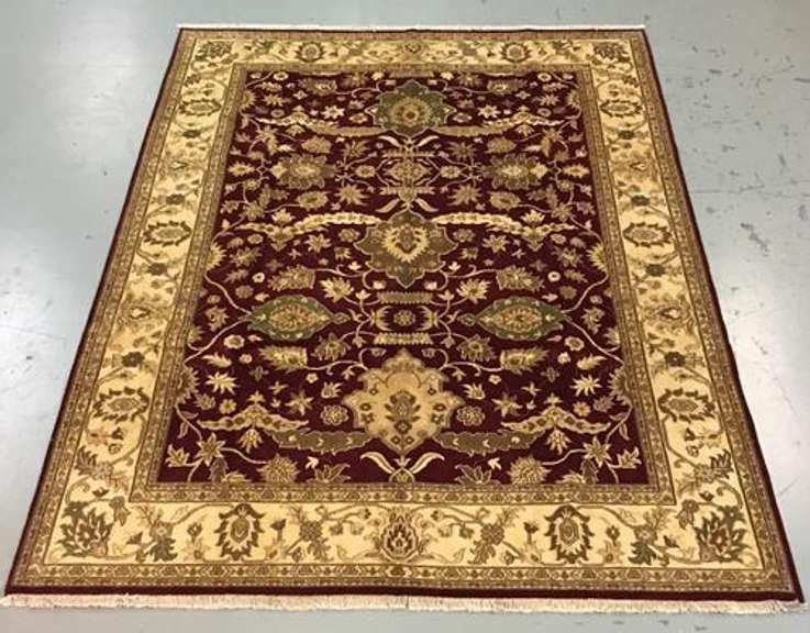 Handmade Indo Agra 9.2x12.3