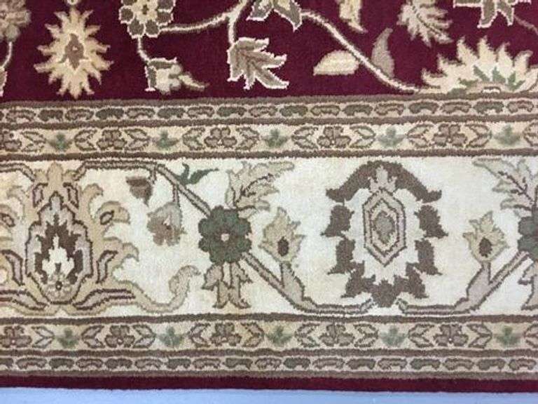 Handmade Indo Agra 9.2x12.3