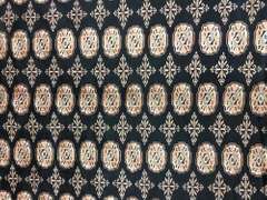 Handmade Pakistani Bokhara 10.5x13.8