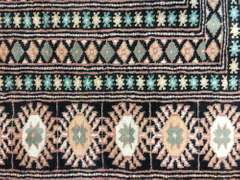 Handmade Pakistani Bokhara 10.5x13.8