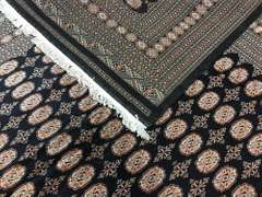 Handmade Pakistani Bokhara 10.5x13.8