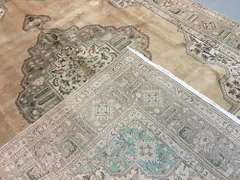 Handmade Persian Tabriz 8.3x11.3