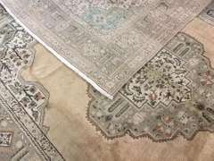 Handmade Persian Tabriz 8.3x11.3