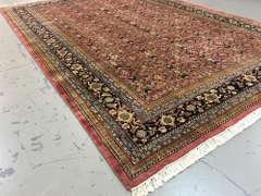 Handmade Indo Herati 8.1x11.11
