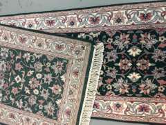 Handmade Indo Kashan 2.8x13.5