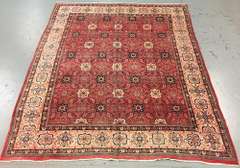 Handmade Persian Mahal 9.3x12.10