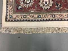 Handmade Indo Kashan 10.2x14.1