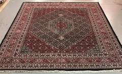 Handmade Indo Bidjar Design 12.2x15.2