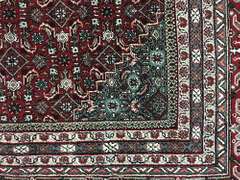 Handmade Indo Bidjar Design 12.2x15.2