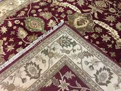 Handmade Indo Agra 9.2x12.3