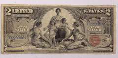 Popular 1896  $2 Educational Silver Certificates FR 248