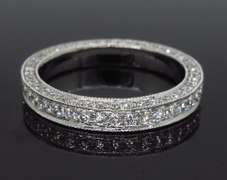 18K White Gold Diamond Eternity Band