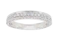 18K White Gold Diamond Eternity Band