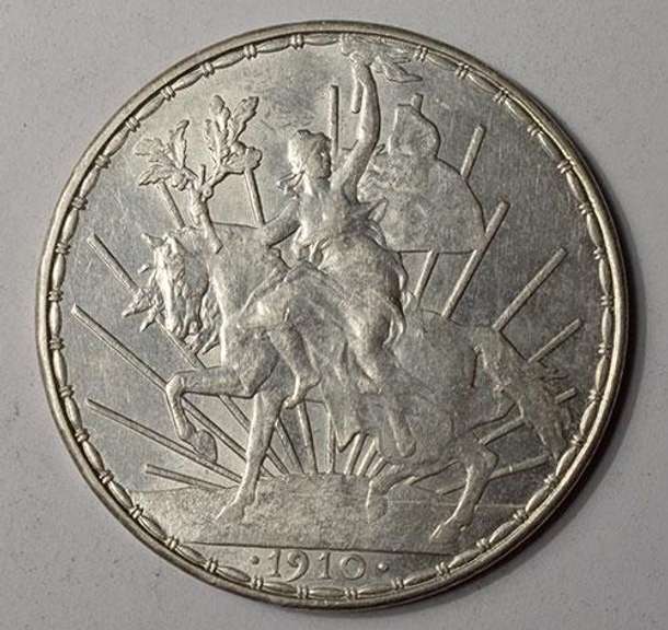 1910 Mexico Silver Peso