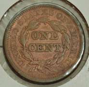1846 Braided Hair Large Cent