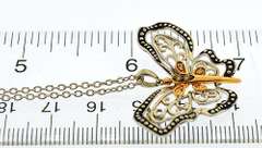Butterfly Sterling Silver Necklace