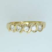 0.33 CTW Diamond Band in 14kt Gold