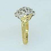 Vintage Diamond Cluster Ring