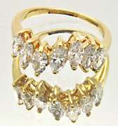 LADIES 14 KT GOLD DIAMOND RING 2.00CTW
