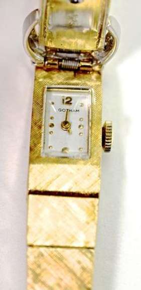 Fabulous Vintage 14K Lidded Watch With Diamonds