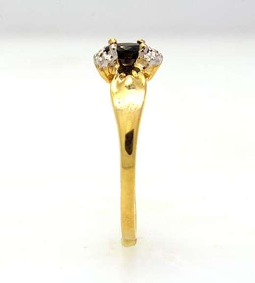 Dainty Sapphire Ring in Gold Size 7