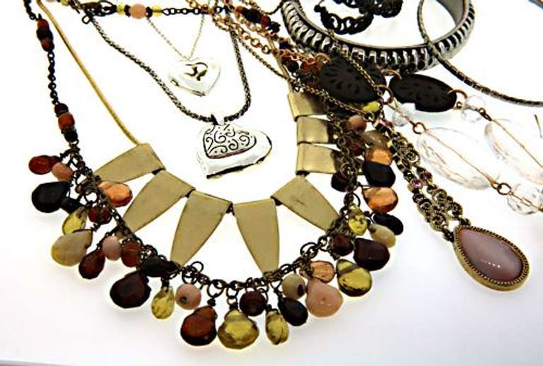 Grab Bag of Miscellaneous Costume Jewelry