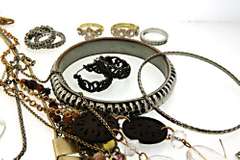Grab Bag of Miscellaneous Costume Jewelry