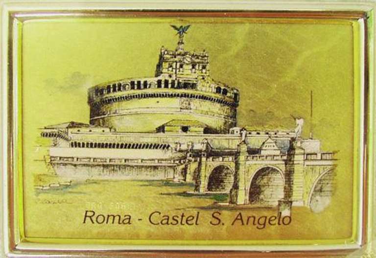 Collectible Limited Italian Handmade Gold Leaf Scenery