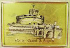 Collectible Limited Italian Handmade Gold Leaf Scenery