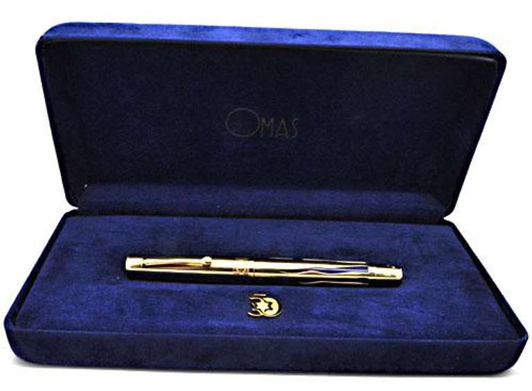 18 KT GOLD OMAS BALLPOINT PEN