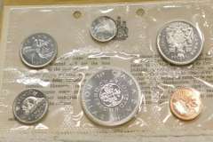 1964 Canada Silver (80%) Mint Set, w/ Silver Dollar.