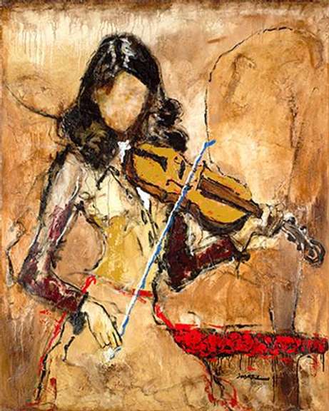 Fantastic Embellished Giclee by  Somihuz Melani