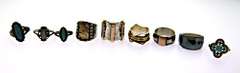 Amazing Mixed Lot of Mostly Sterling Silver Rings