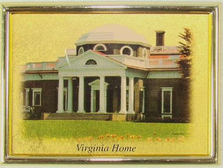 Collectible Limited Italian Handmade Gold Leaf Monument