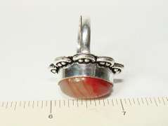 Fascinating Ethnic Handcrafted Large Natural Stone Ring