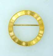 Lustrous 14kt Gold Brooch