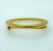 Lustrous 14kt Gold Brooch