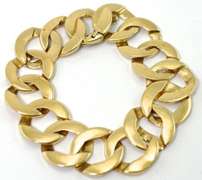 Substantial and Simplistic 14K Bracelet