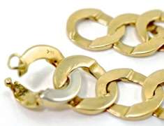 Substantial and Simplistic 14K Bracelet