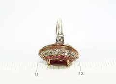 Attractive Gemstone & Intricate Design 925 Silver Ring
