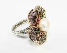 Appealing Classical Style Artisan Handcrafted 925 S Ring
