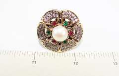 Appealing Classical Style Artisan Handcrafted 925 S Ring